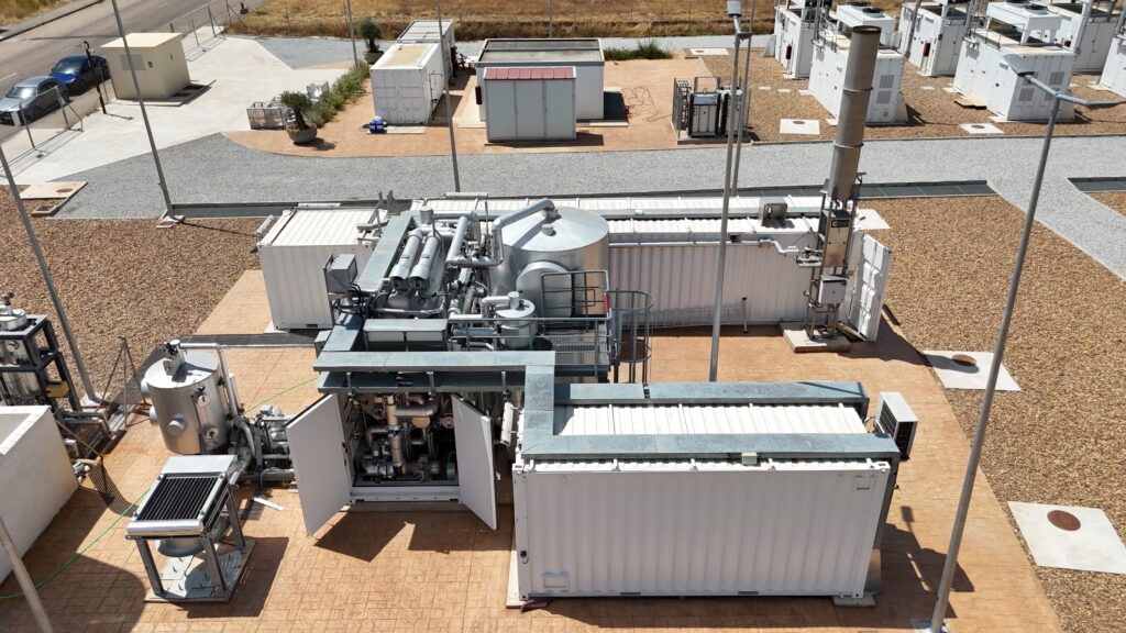 Methanisierungsreaktor in Spanien